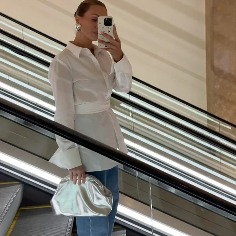 Autumn New Fashion White Shirts