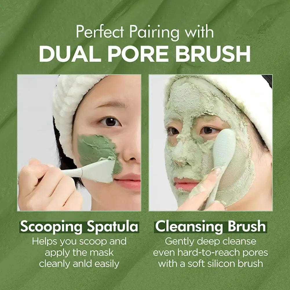 Korean Carbonic Acid Holy Basil Bubble Facial Mask