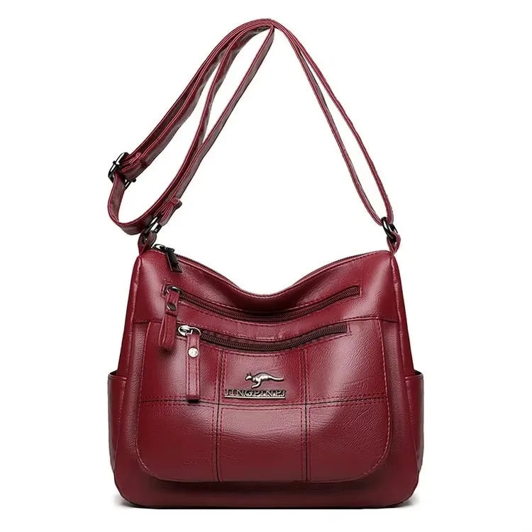 Brand Leather 3 Layers Alligator Crossbody Collection Bags