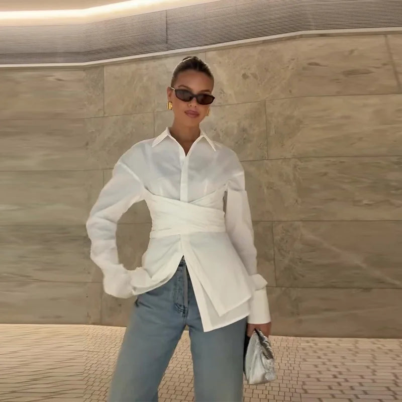 Autumn New Fashion White Shirts