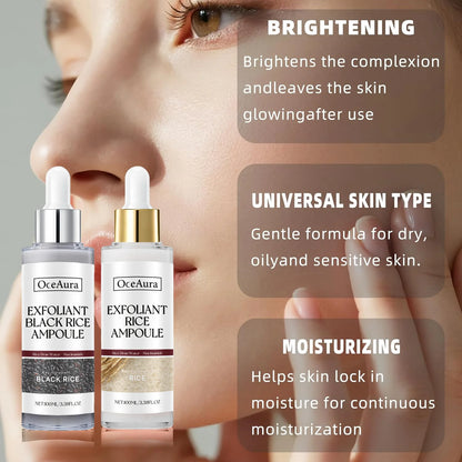 Rice Exfoliating Ampoule Set
