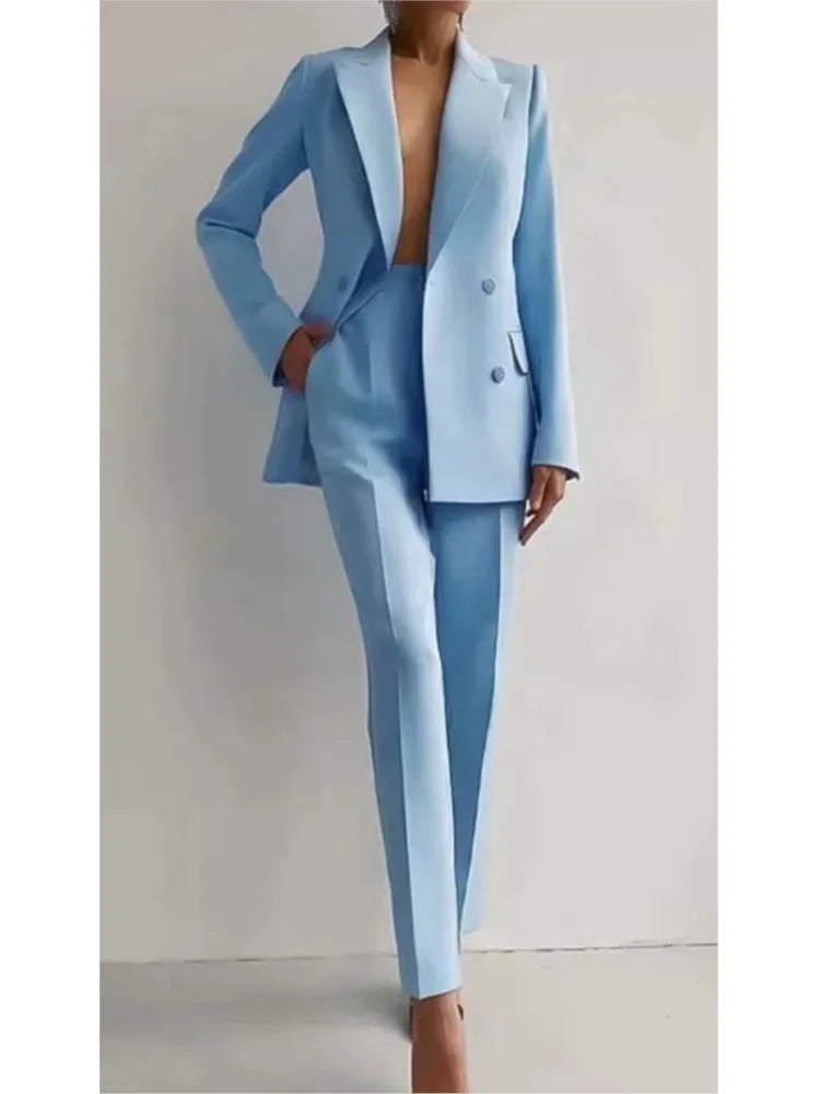 Spring Casual Long Sleeve Suit