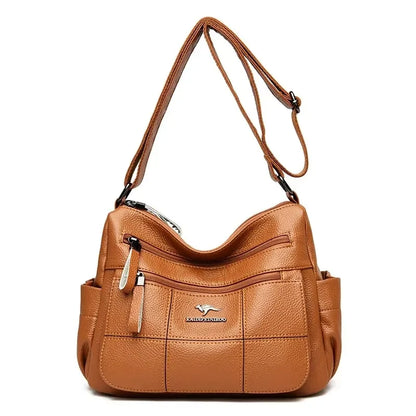 Brand Leather 3 Layers Alligator Crossbody Collection Bags