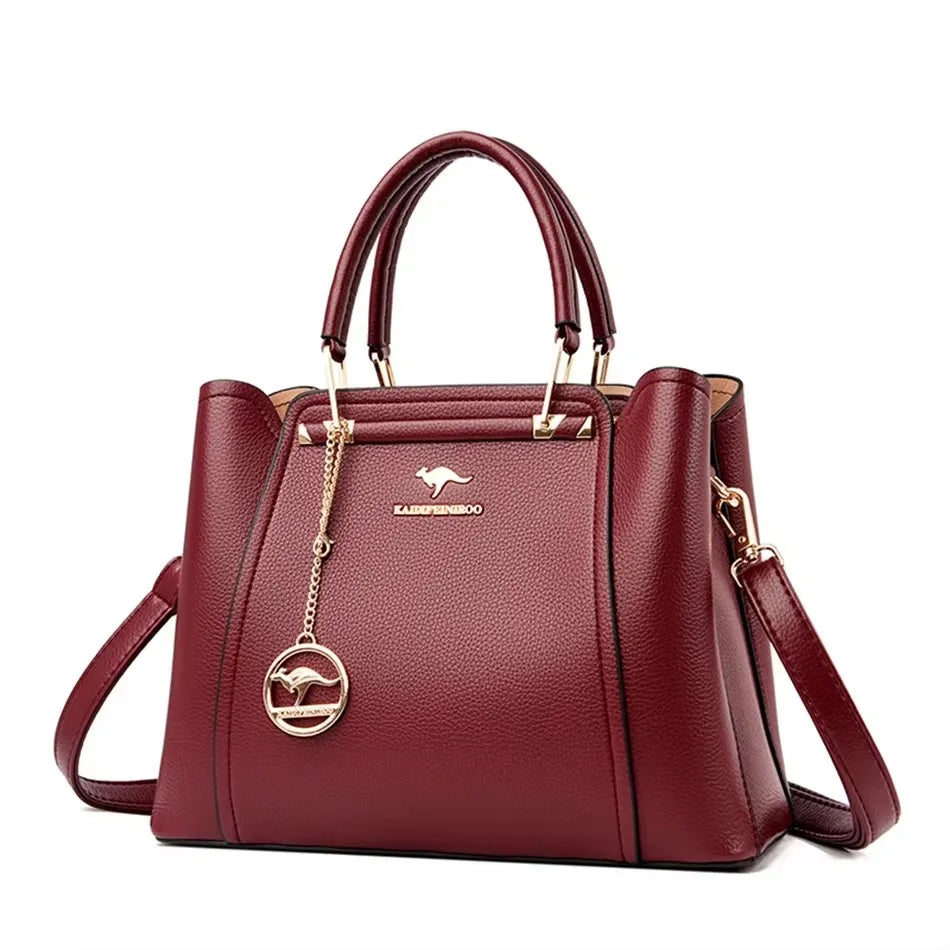 Brand Leather 3 Layers Alligator Crossbody Collection Bags