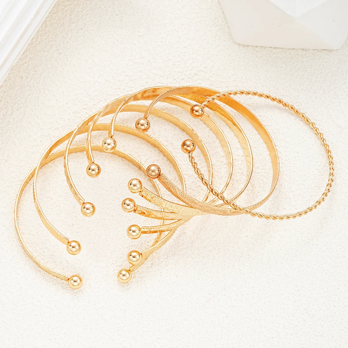 Punk Gold Color Bracelets