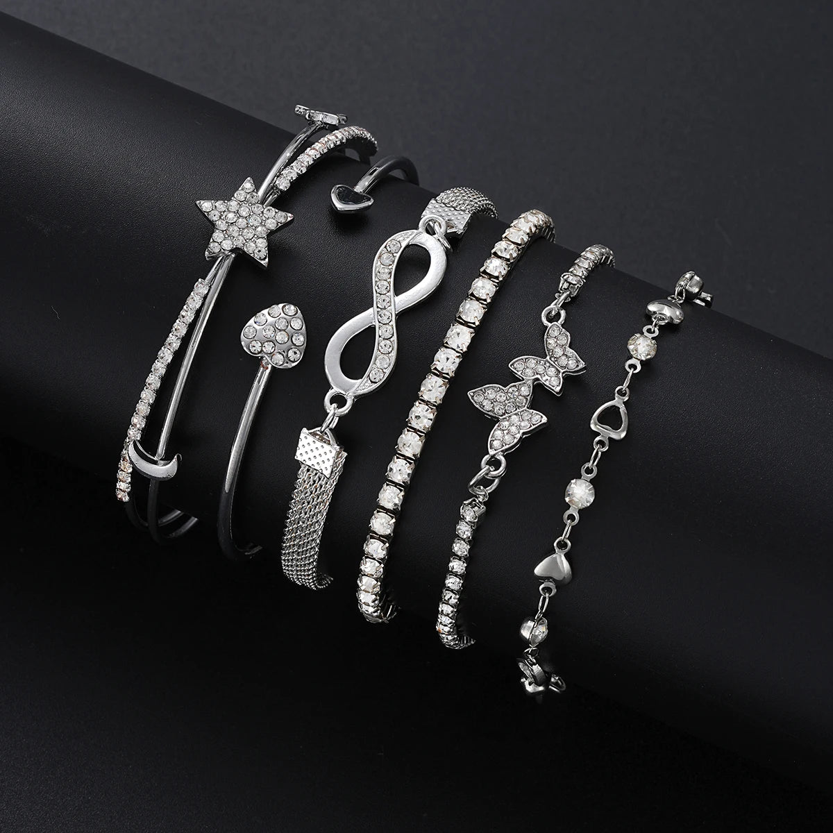 Elegant Sparkling Rhinestone Bracelets