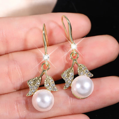 Women's Silver Needle Earrings