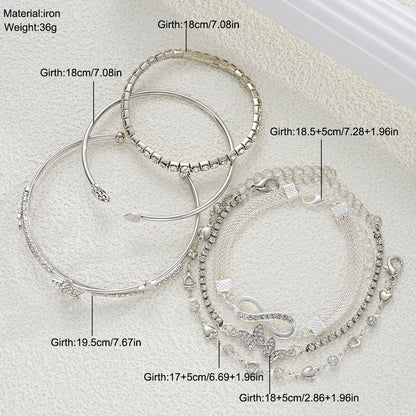 Elegant Sparkling Rhinestone Bracelets