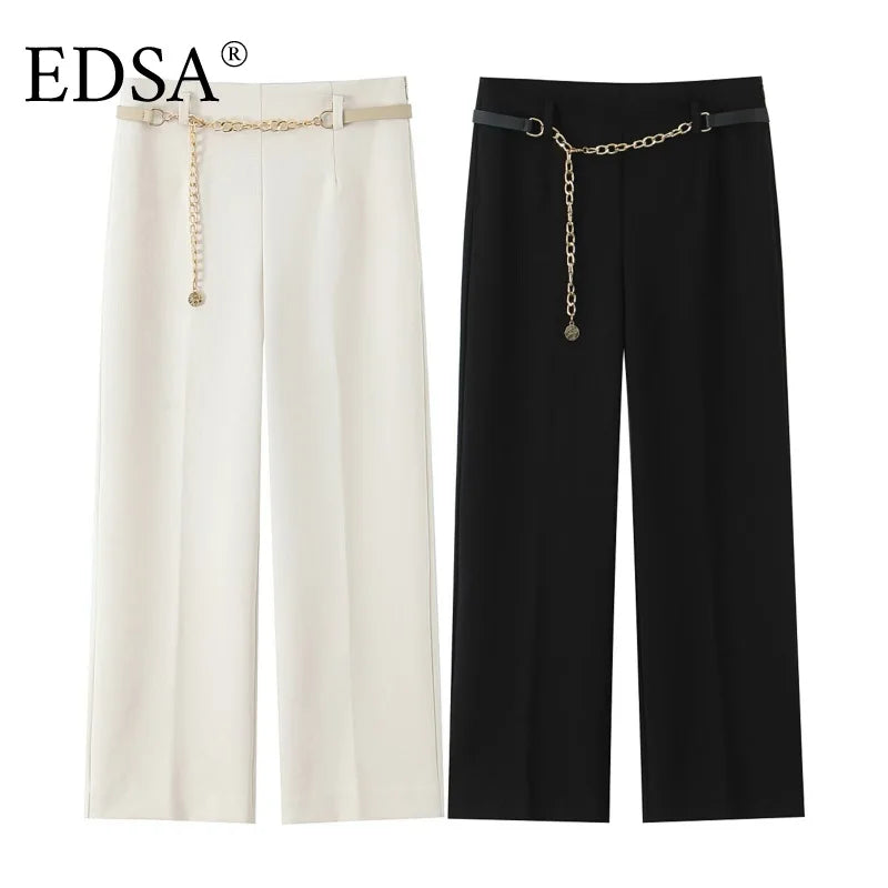 EDSA Women Cropped Pants Set