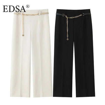 EDSA Women Cropped Pants Set