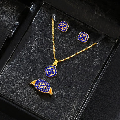 Luxury Cube Jewelry Set,