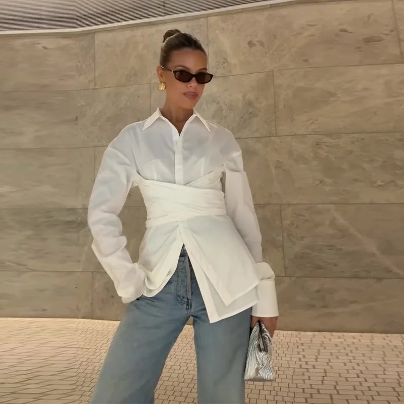 Autumn New Fashion White Shirts