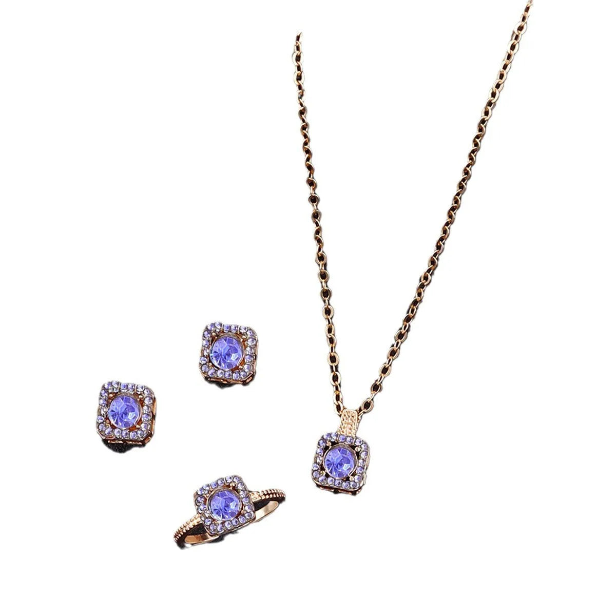 Luxury Cube Jewelry Set,